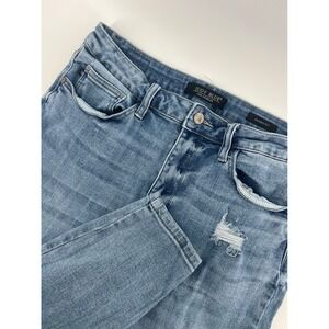 Judy Blue Los Angeles Women's Size 15/32 Distressed Skinny Fit Jeans Light Wash